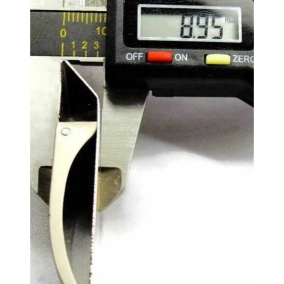 Money Clip Classic Hinged Silver & Grey Wallet Cash ID Credit Card Holder - Picture 6 of 6